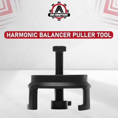 Harmonic Balancer Puller Crank Pulley Puller - Compatible with Chrysler, Jeep, Dodge & GM Vehicles with 3.5L V6, 4.7L V8, 5.7L V8, 6.1L V8 - Replaces 25264