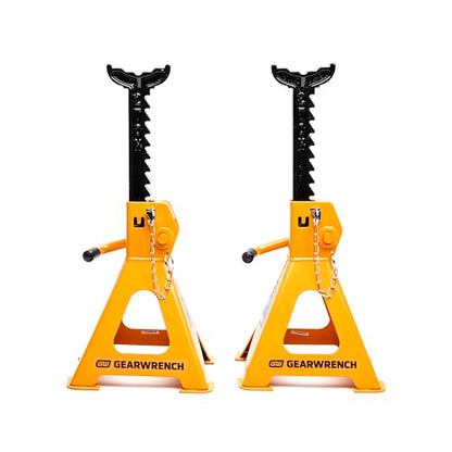 GEARWRENCH 2 Ton Ratcheting Jack Stands - Pack of 2 | GWJS2T - style: 2 Ton