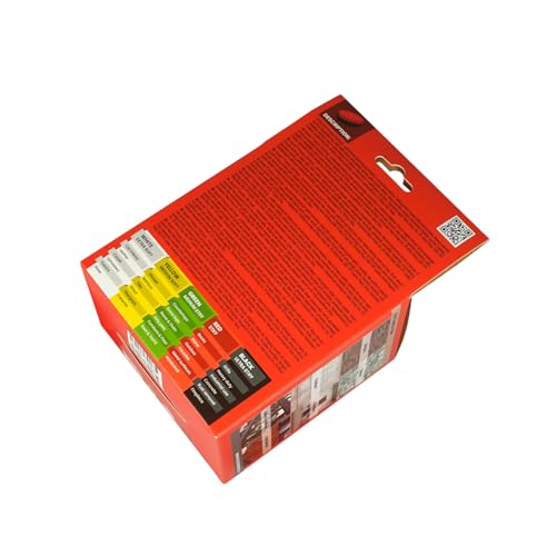 Premium Drill Brush Professional – Stiff 5 in Red | Scratch-Free Outdoor Cleaning Brush for Patio Bricks, Decking, Garden Tools, Lawn Mowers, Bicycles, Car Wheels, Pool Tiles and Boat Hulls - color: Red