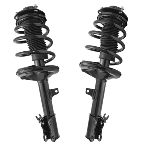 Detroit Axle - 2pc Front Struts for 1999 2000 2001 2002 2003 Lexus RX300, Struts with Coil Spring Assembly Replacement Suspension - size: 11477_11478-V1/Pair