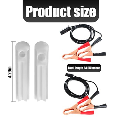 4PCS Car Fuel Injector Cleaner Kit, Vehicle Fuel Injector Flush DIY Cleaning Adapter Tool, Automotive Nozzle Oil Cleaning Accessories, Universal for SUV Sedan Truck