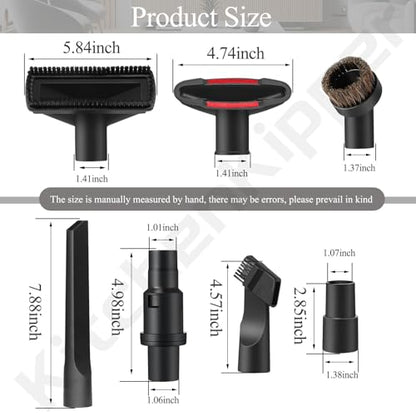 1 1/4" (32mm) Vacuum Attachments Compatible with Shark Navigator Lift-Away NV350, NV352, NV360, NV500 NV501, Rocket HV300 HV301 HV322 Series Vacuum, for Home and Automotive Cleaning
