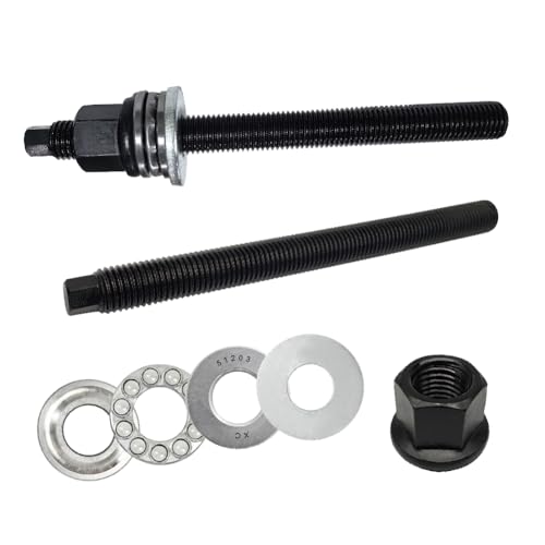 (2PCS) LS Harmonic Balancer Installation Tool, Crank Pulley Install Tool 551141, Compatible with GM 1997-UP V8 LS1 LS2 LS3 LS4 LSX LSA LS6 LQ4 LQ9, with Thrust Bearing