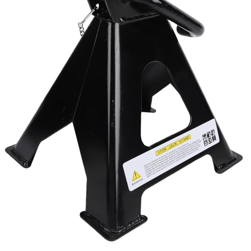 Jack Stands 3 Ton, 2PCS 6,600 LBs Load Capacity Heavy Duty Steel Car Lifting Stand 11.2 to 16.8 inch Adjustable Height Stable Support for Small SUV Pickup Truck