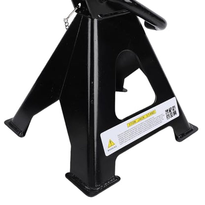 Jack Stands 3 Ton, 2PCS 6,600 LBs Load Capacity Heavy Duty Steel Car Lifting Stand 11.2 to 16.8 inch Adjustable Height Stable Support for Small SUV Pickup Truck