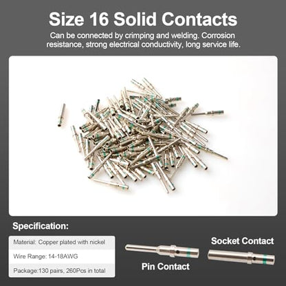 452 Pcs Grey DT Deutsch Connector Kit, 2 3 4 6 8 12 Pin, Waterproof, DT Connector Removal Tool, Contacts Extraction Tools, Automotive Repair Accessory Kit, Seal Plugs - size: ZH-0068-1