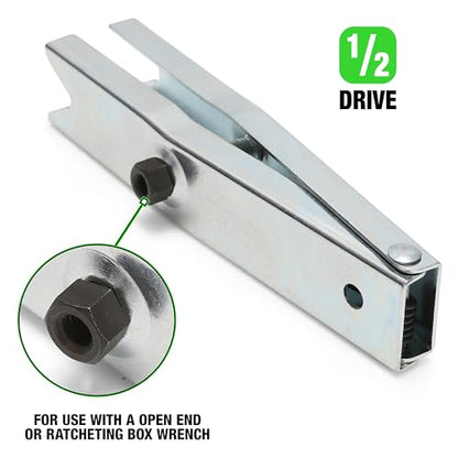 OEMTOOLS 25336 Door Spring Compressor Tool, Compresses and Installs GM Hinge Springs, Door Spring Tool Compatible with ½ Inch Wrenches, Coil Spring Compressor for GM Cars and Light Trucks