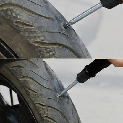 Tire Plugs Nails Screw in Tire Repair Screws Kit with Screwdriver 2 Size - size: 2 Size 60 Count