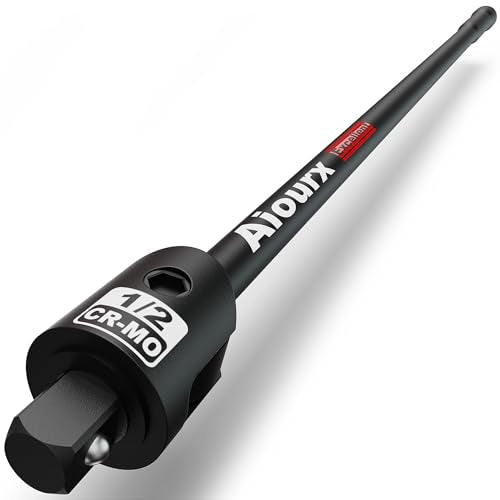 1/2" Drive 32 Inch Breaker Bar, Heavy Duty Head, Premium Chromium-Molybdenum Steel, Laser Etched Marking, for Grip and Break Loose Tight Bolts, Nuts - size: 1/2" 32-inch