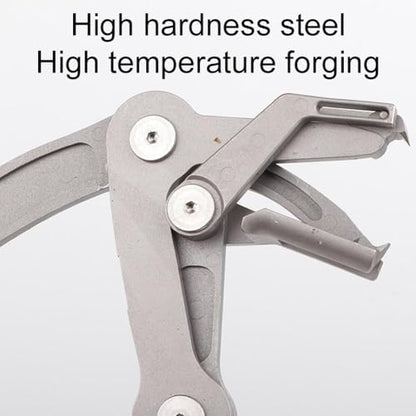 Car Clip Pliers & Trim Removal Tool, Spring-Loaded Fastener Rivet Remover for Auto Door Panels, Interior & Exterior Trim, Mechanic, Damage-Free Disassembly