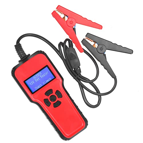 Car Battery Tester | 12V Digital Auto Battery Analyzer for Alternator & Cranking Test | Multi - Standard CCA, CA, BCI, MCA, SAE, GB, JIS, IEC, EN, DIN
