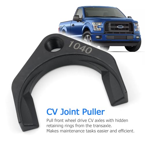 Efficient 1040 CV Joint Puller Adapter - 63mm Wide Opening, Carbon Steel Inner Axle Removal Tool, Front Wheel Drive Axle Pulley Attachment Adapter - size: 1040