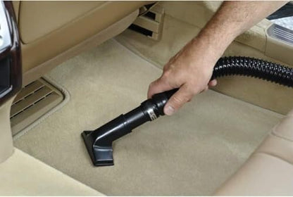 METROVAC Compact Vacuum - Model VNB-83BA, 4.0 Peak HP, All-Steel Construction, 6 Ft Hose, Portable Handheld Design, Blower Function - style: Standard Kit