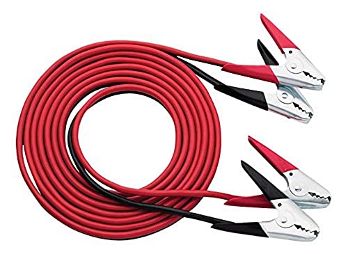 Clore Automotive Jump-N-Carry 404202 4 Gauge, 20 ft Booster Cable, 600A Parrot Clamp - size: 4 Gauge, 20 ft