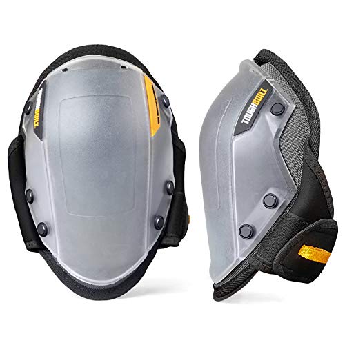 ToughBuilt - FoamFit Non-Marring Knee Pads, Adjustable Straps, TB-KP-203R | Non-Marring Shell, FoamFit Cushioning, Adjustable Straps, Ergonomic Support, All-Day Comfort