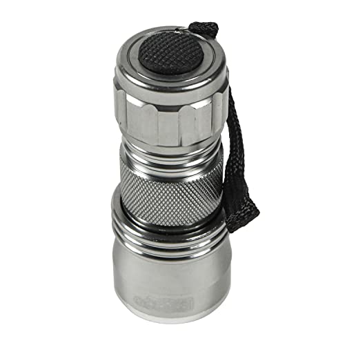 HQRP Professional 21 LED Flashlight - Blacklight for Detecting Uranium, Depression, Vaseline Glass