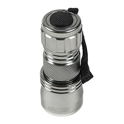 HQRP Professional 21 LED Flashlight - Blacklight for Detecting Uranium, Depression, Vaseline Glass