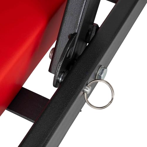 AFF 3-Way Mechanic Creeper & Shop Stool - Heavy Duty Low Profile Seat with Backrest Converts to Creeper & Garage Stool - for Garage & Shop Use - style: 3-Way Creeper Seat