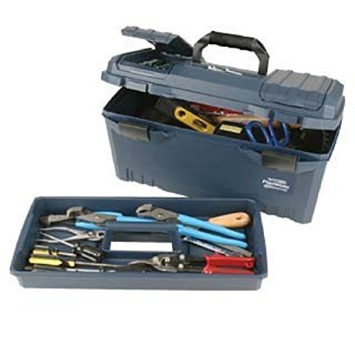 Flambeau Outdoors Zerust Tool Brute 20in Tool Box Rust Prevention, Lift-Out | VCI-infused tool box stops rust on tools for 5 years. Twin top lids, lift-out tray, non-slip handle, 20 x 9.75 x 9.75in