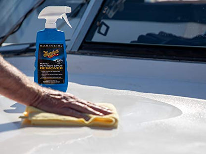 Meguiar's Marine/RV Hard Water Spot Remover M4716 - Hard Water Spot Remover For Boats and for RVs That's Easy to Use Spray - For RV and Boat Detailing - Remove Water Spots and Add Protection, 16 Oz - size: 16 Fl Oz (Pack of 2)