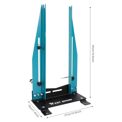 Professional Wheel Truing Stand for Bicycle Alignment Repair, Portable MTB & Road Bike Maintenance Tool, Adjustable for 27.5-29 inch Wheels