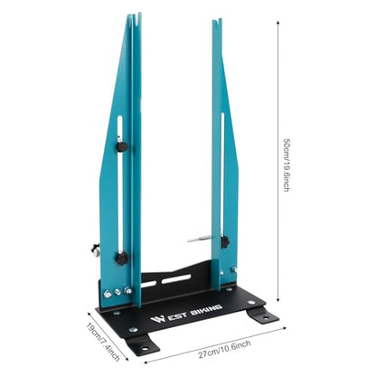 Professional Wheel Truing Stand for Bicycle Alignment Repair, Portable MTB & Road Bike Maintenance Tool, Adjustable for 27.5-29 inch Wheels