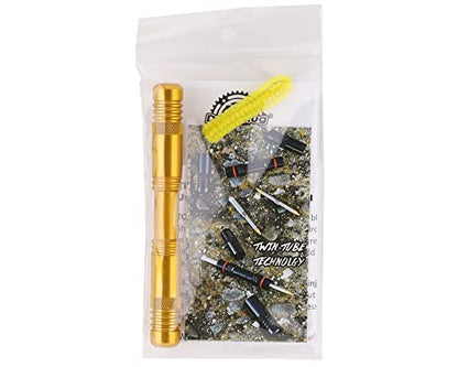 Dynaplug Racer Pro Bicycle Tire Repair Tool 100% USA Made (Gold) - color: Gold