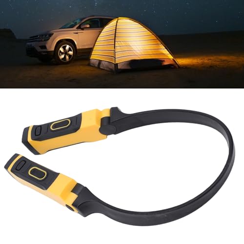 Diydeg Rechargeable Neck Light for Hands Free Lighting, LED Reading Light Around Neck for Mechanics, Reading, Camping, DIY Projects, Crafting, Boyfriend Husband