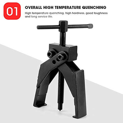 2-Claw Bearing Separator Kit, Puller Separate Lifting Device Strengthen Bearing Rama with Screw Rod for Auto Mechanic Maintenance