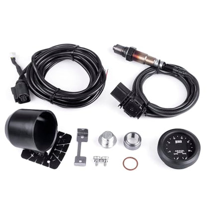 Universal Digital Wideband Air/Fuel Ratio AFR Gauge - 2-1/16"(52mm) - Wideband UEGO AFR O2 Oxygen Sensor Controller Gauge - color: AFR Gauge
