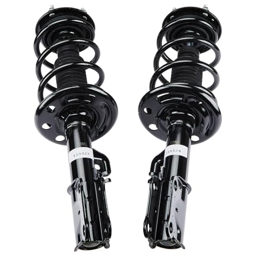 Front Struts w/Coil Springs Assembly 172653 172654 Set of 2 | Replacement for Ford Taurus 2013-2019 3.5L V6 Shock Absorbers