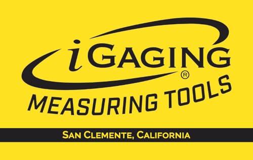 iGaging Tire Tread Depth Gauge Easy 32nd Reading Inch/Fractions/mm w/Hold Function