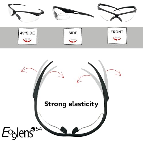 Safety Glasses Anti Fog Photochromic ANSI Z87.1 UV Protection Scratch Resistant hunting tactical Airsoft - color: X801 Not Anti-fog Photochromic