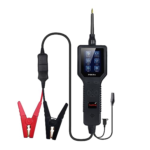TopDiag P100 Pro 9-30v car Circuit Tester Automotive, Power Circuit Probe Kit Multimeter Digital Oscilloscope Test Tool (P100 Pro) - color: P100 Pro