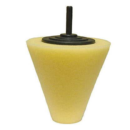 car polishing kit Car Wheel Hub Polish Buffing Polishing Sponge Cone Metal Foam Pad for Car Wheels Car Doors and Handles 4Pcs