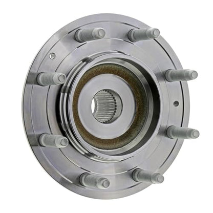 Detroit Axle - 4WD Front Wheel Bearing Hub for 2020-2026 Chevrolet Silverado 2500 HD 3500 HD, GMC Sierra 2500 HD 3500 HD [SRW], Wheel Bearing Hub Assembly 2021 2022 2023 2024 2025 Replacement - size: MB50332/Single
