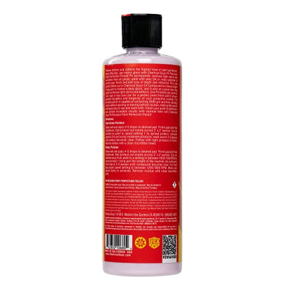 Chemical Guys P4 Precision Paint Perfection Polish - Scratch Remover & Swirl Remover for Cars, Trucks, Motorcycles, & SUVs, Fixes Paint Imperfections & Towel Marks, Restores Gloss & Clarity, 16 oz - style: P4 Perfection Polish