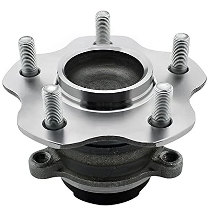 Detroit Axle - FWD 2pc Rear Wheel Bearing Hubs for Nissan Rogue 2014-2019, Rogue Sport 2017-2019, Wheel Bearing and Hubs Assembly 2015 2016 2017 2018 Replacement - style: 512534x2/Pair