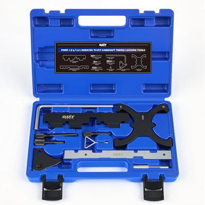 Orion Motor Tech 10pc Engine Camshaft Locking Tool Kit for Ford Mazda Volvo | Heavy-Duty Steel Tools for 1.25 1.4 1.6 1.7 2.0 2.3 2.5 Engines; Includes Camshaft Belt Alignment Tools & OEM 303-1097 - size: 1.5 1.6L