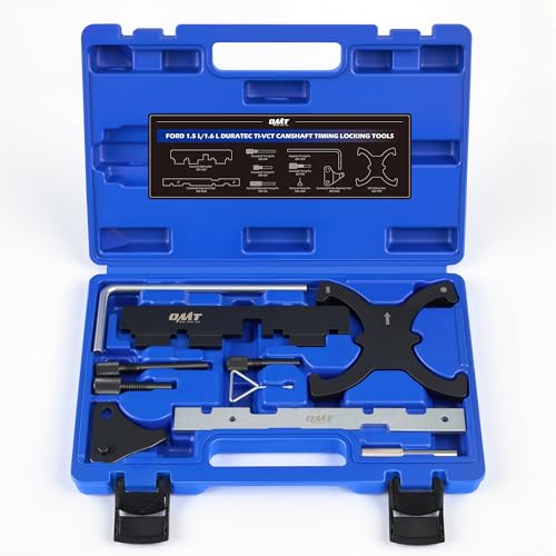Orion Motor Tech 10pc Engine Camshaft Locking Tool Kit for Ford Mazda Volvo | Heavy-Duty Steel Tools for 1.25 1.4 1.6 1.7 2.0 2.3 2.5 Engines; Includes Camshaft Belt Alignment Tools & OEM 303-1097 - size: 1.5 1.6L