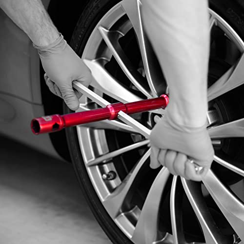 GTE TOOLS - LugStrong 26" Universal Compact Lug Wrench Set, Super-Strong Tire Iron & Lug Nut Remover - 2x more torque! Never Get Stuck on the road again! 2-PACK - color: 2-pack