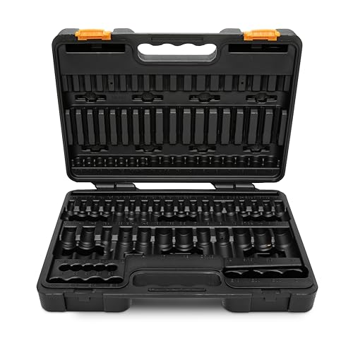 GEARWRENCH 84 Pc. Master SAE/Metric Hex And Torx Bit Socket Set - 80742 - size: 84 Piece Set