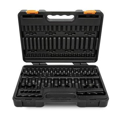 GEARWRENCH 84 Pc. Master SAE/Metric Hex And Torx Bit Socket Set - 80742 (Pack of 2) - size: 84 Piece Set (Pack of 2)