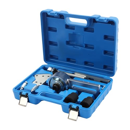 Torque Multiplier Tool, For Ford 1.0L EcoBoost Torque Multiplier Tool Set, Crankshaft Pulley Removal Kit for XC8055 Engine, 1:5 Gear Ratio with Carrying Case