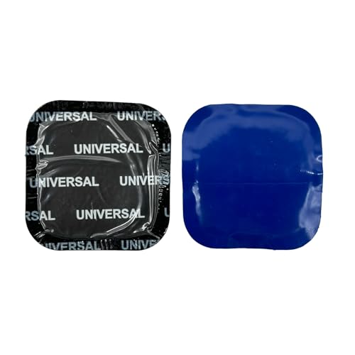 KEX KX-UP-55P Rubber Reinforced Universal 2-1/8 inch Square Patches for Radial and Bias Ply Tires, 200 Units