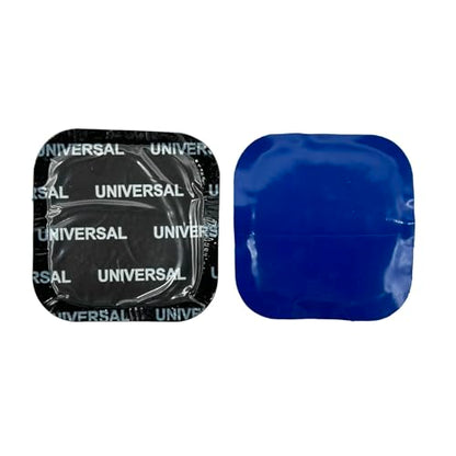 KEX KX-UP-55P Rubber Reinforced Universal 2-1/8 inch Square Patches for Radial and Bias Ply Tires, 200 Units