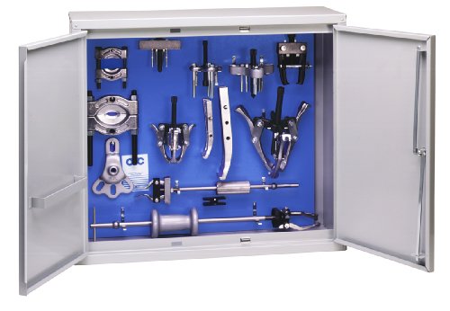 OTC 1676 Strong Box Puller Set with 8 Pullers, 5 Attachments, and Extra Puller Legs