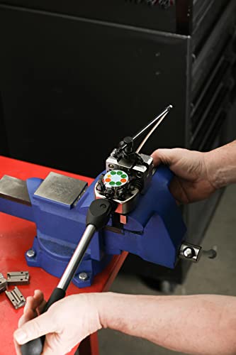 ARES 18012 - Professional Brake Line Flaring Tool - Use on Steel, Stainless Steel, Copper, and Aluminum Tubing - Includes Convenient Storage Case - size: Professional Brake Line Flaring Tool