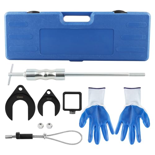 maXpeedingrods Inner CV Axle Puller Removal Tool, CV Axle Puller Tool with 4lbs Slide Hammer and Adapter Front Wheel Axle Half Drive Shaft Removal Tool Kit - style: 6 Pcs
