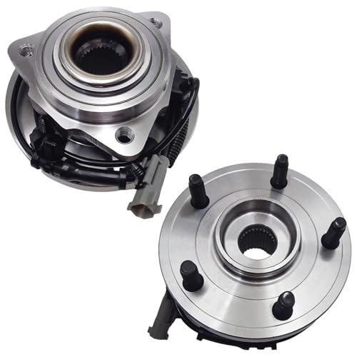 513234 Front Wheel Bearing Hub Assembly for Jeep Grand Cherokee Commander 2005 2006 2007 2008 2009 2010 (2PCS) - size: 513234